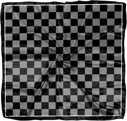 Scarf Silk Feeling Square Satin Head Hair Scarf Wrap 27.5 Inches Headwear Aesthetic Cute Decoration Women Girls