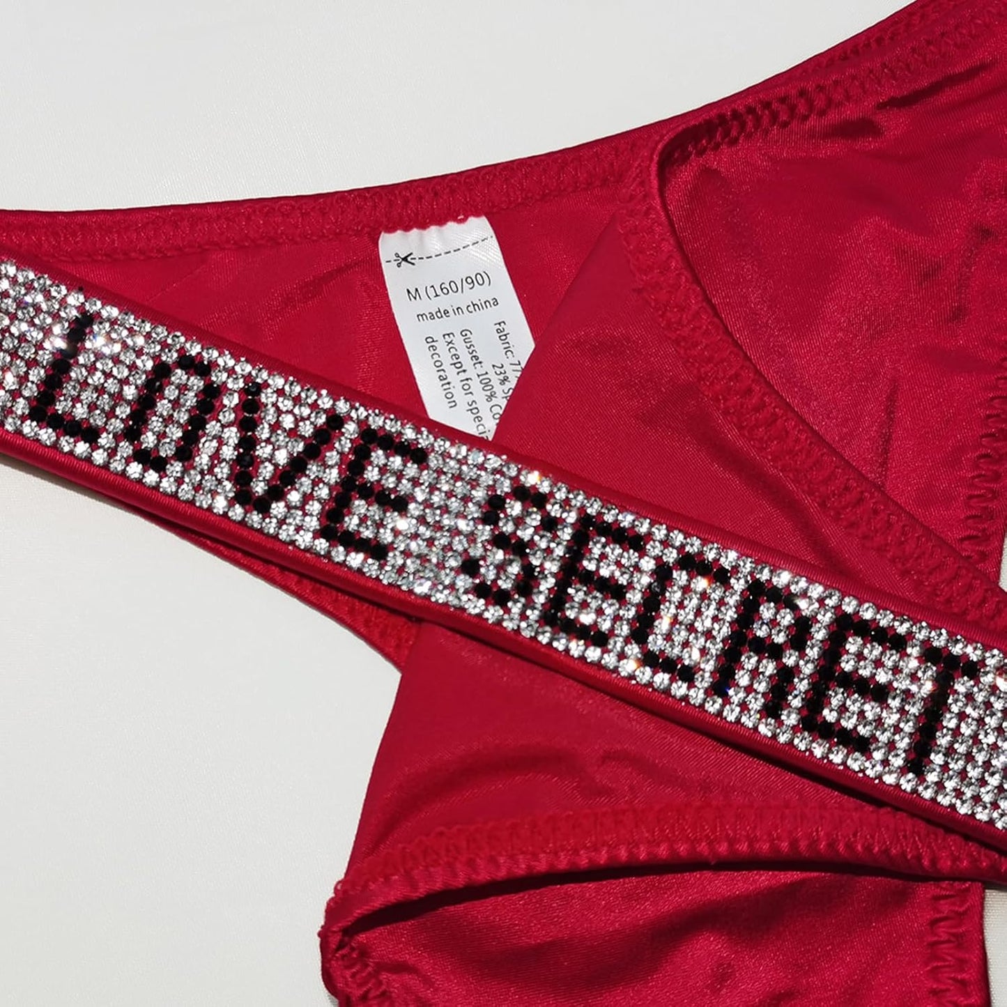 Back view of Meshal hipster g-string thong panty design