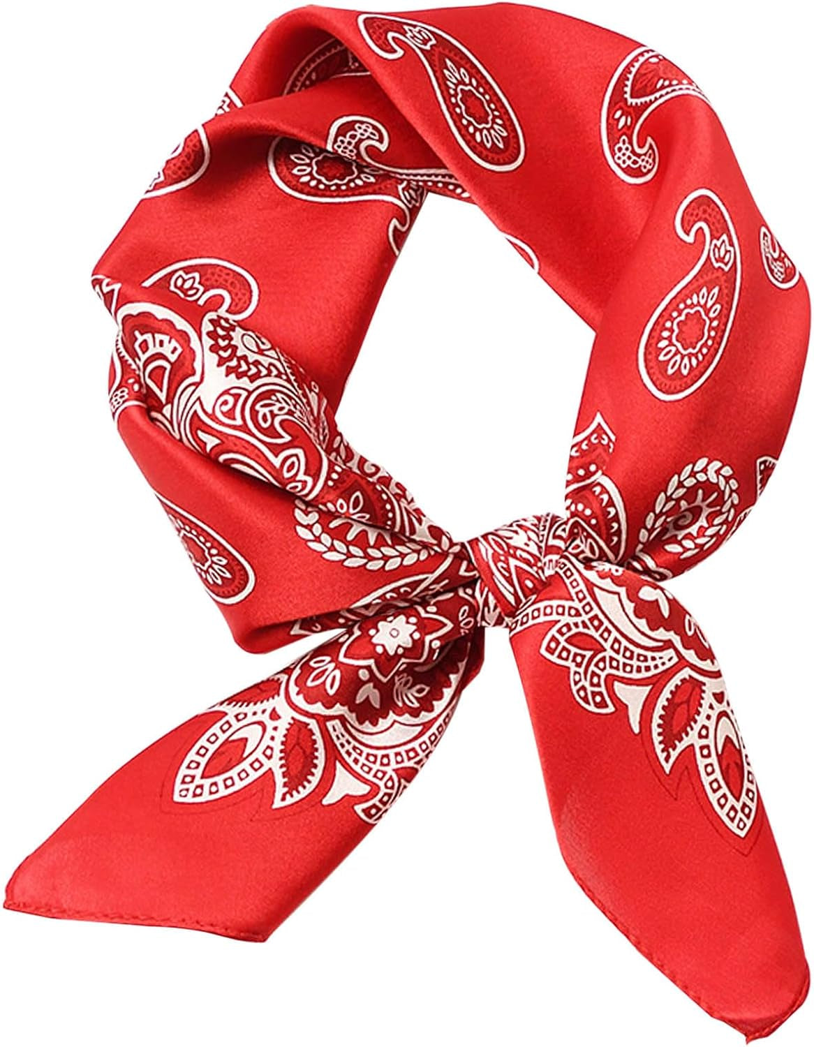 Satin Bandanas Head Scarf for Women Hair Scarves Accessories Lightweight Fashion Wrap Neck Silk Sleeping Headscarf