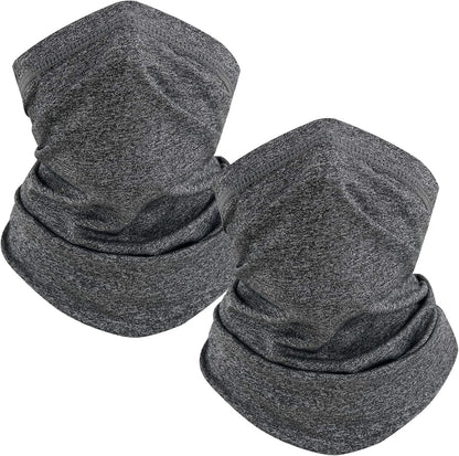 TICONN Neck Gaiter Face Cover Scarf, Breathable Sun & Wind-Proof for Skiing Fishing Hiking Cycling