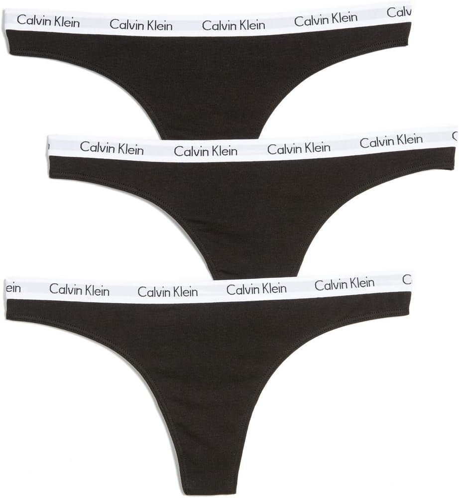 Calvin Klein 3-pack thong underwear color options