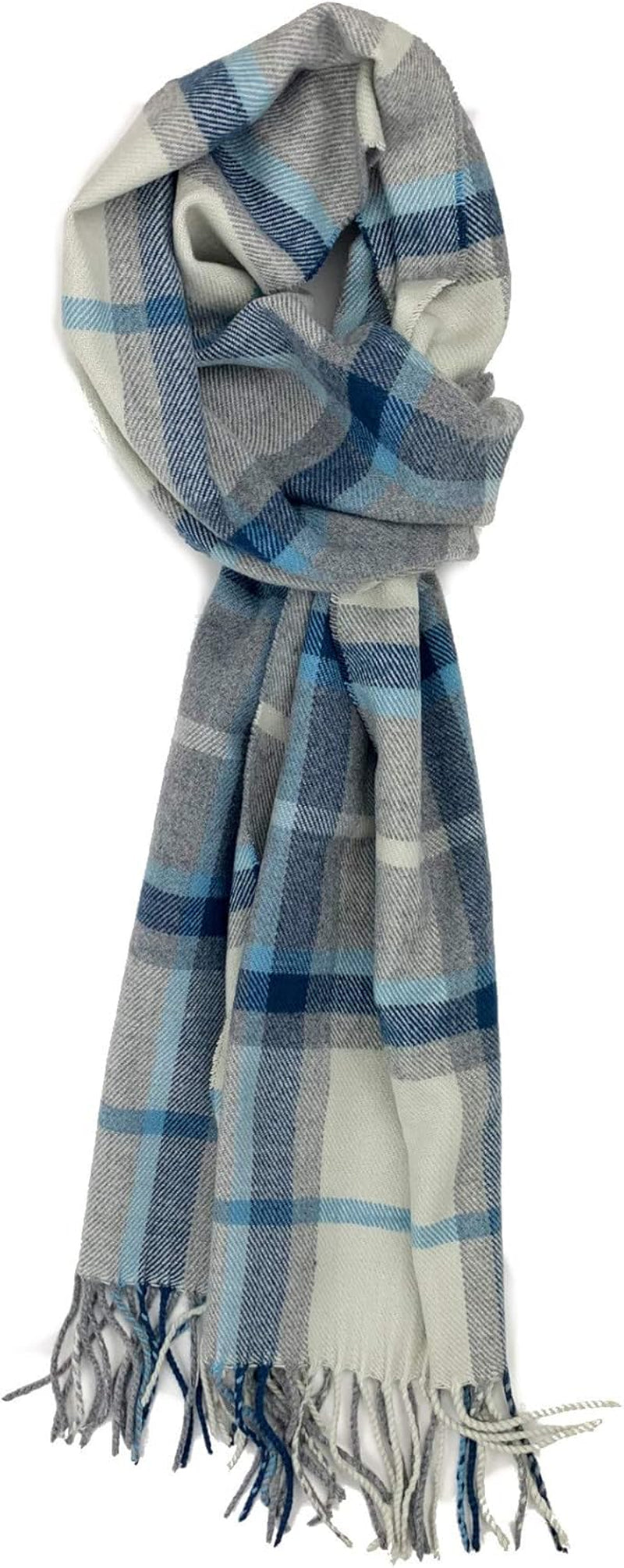 Plum Feathers Super Soft Luxurious Cashmere Feel Unisex for Men and Women Winter Scarf