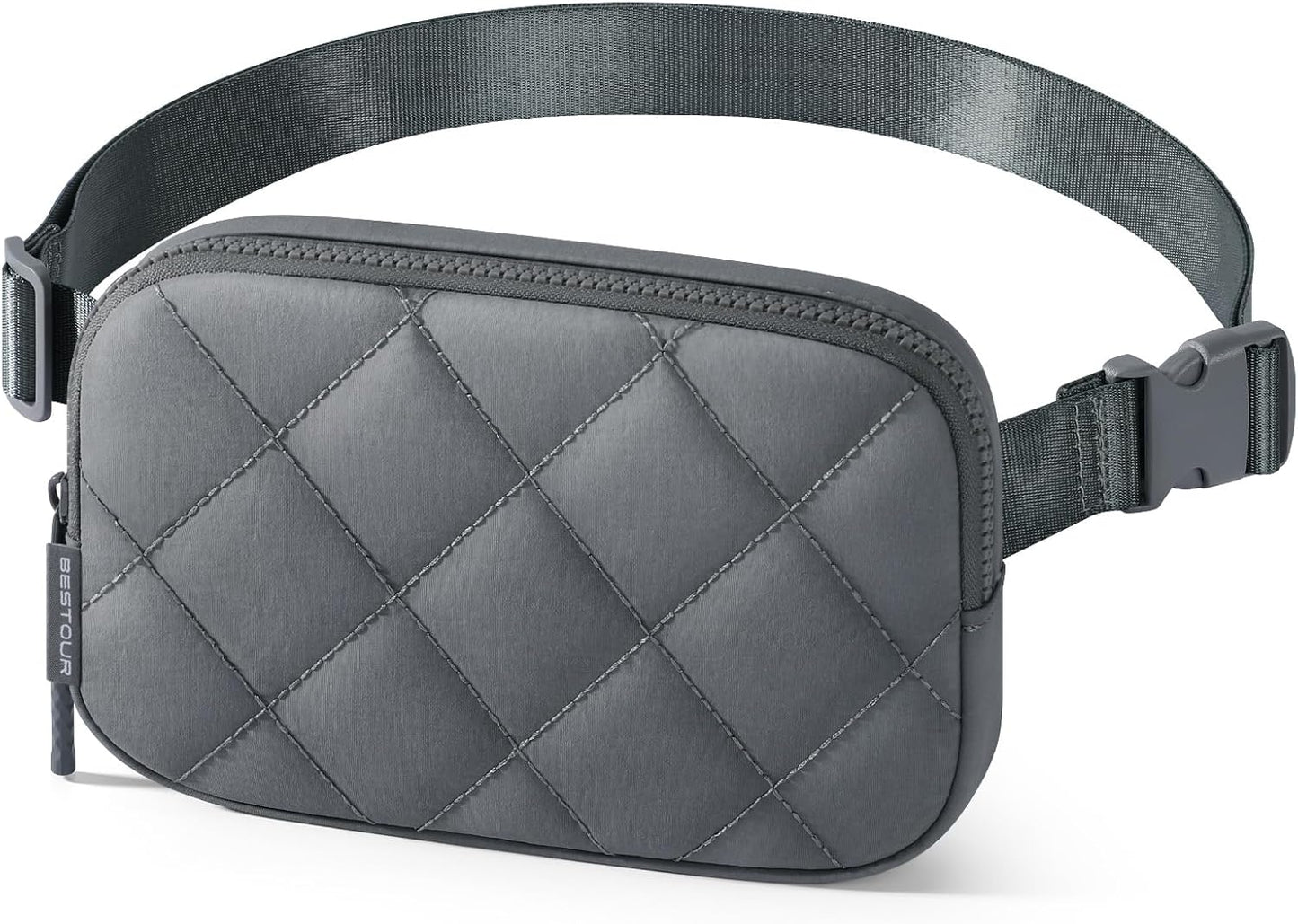Fanny Packs for Women Men,Belt Bag,Water-Resistant Crossbody Bag with 4 Zipper Pockets,Fashion Waist Packs with Adjustable Strap for Workout/Running/Yoga/Shopping/Hiking,Brown