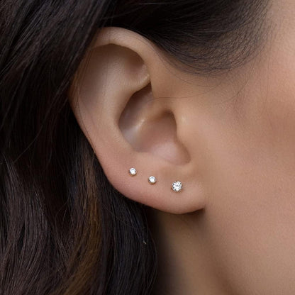 MODRSA Fake Nose Stud Ring - Magnetic, Tiny, Women'S