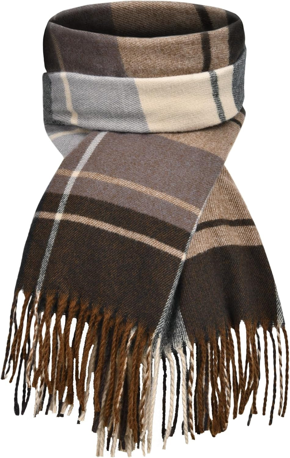 Pleneal Scarf for Women, Womens Winter/Fall Scarf,Long Plaid Shawls and Wraps, Cashmere Feel Blanket Pashmina Scarves