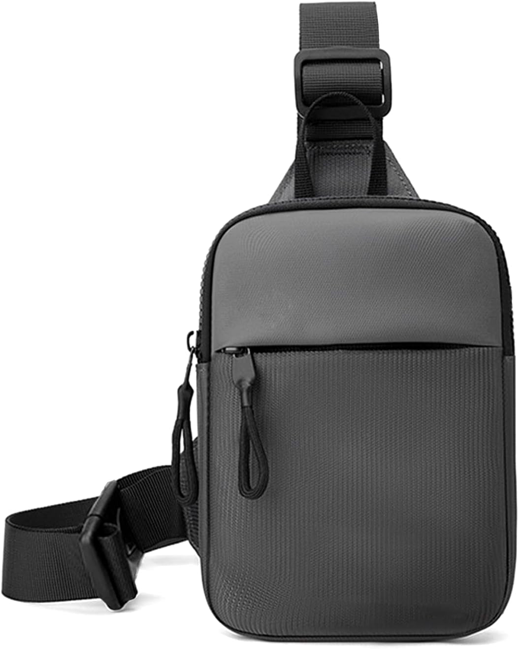 Compact crossbody bag dimensions compared to phone size