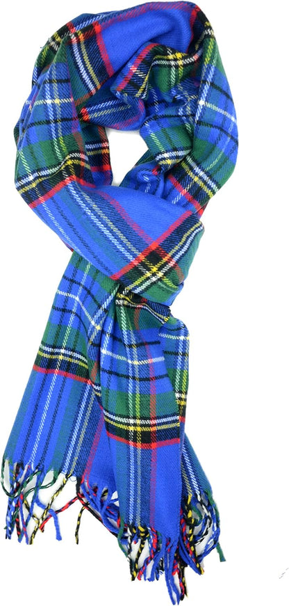 Plum Feathers Super Soft Luxurious Cashmere Feel Unisex for Men and Women Winter Scarf