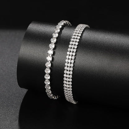 18K Gold Plated Love Bangle Bracelet Set Cubic Zirconia Classic Stainless Steel Adjustable CZ Gold,Silvery,Colorful CZ Love Bracelets Stack for Women