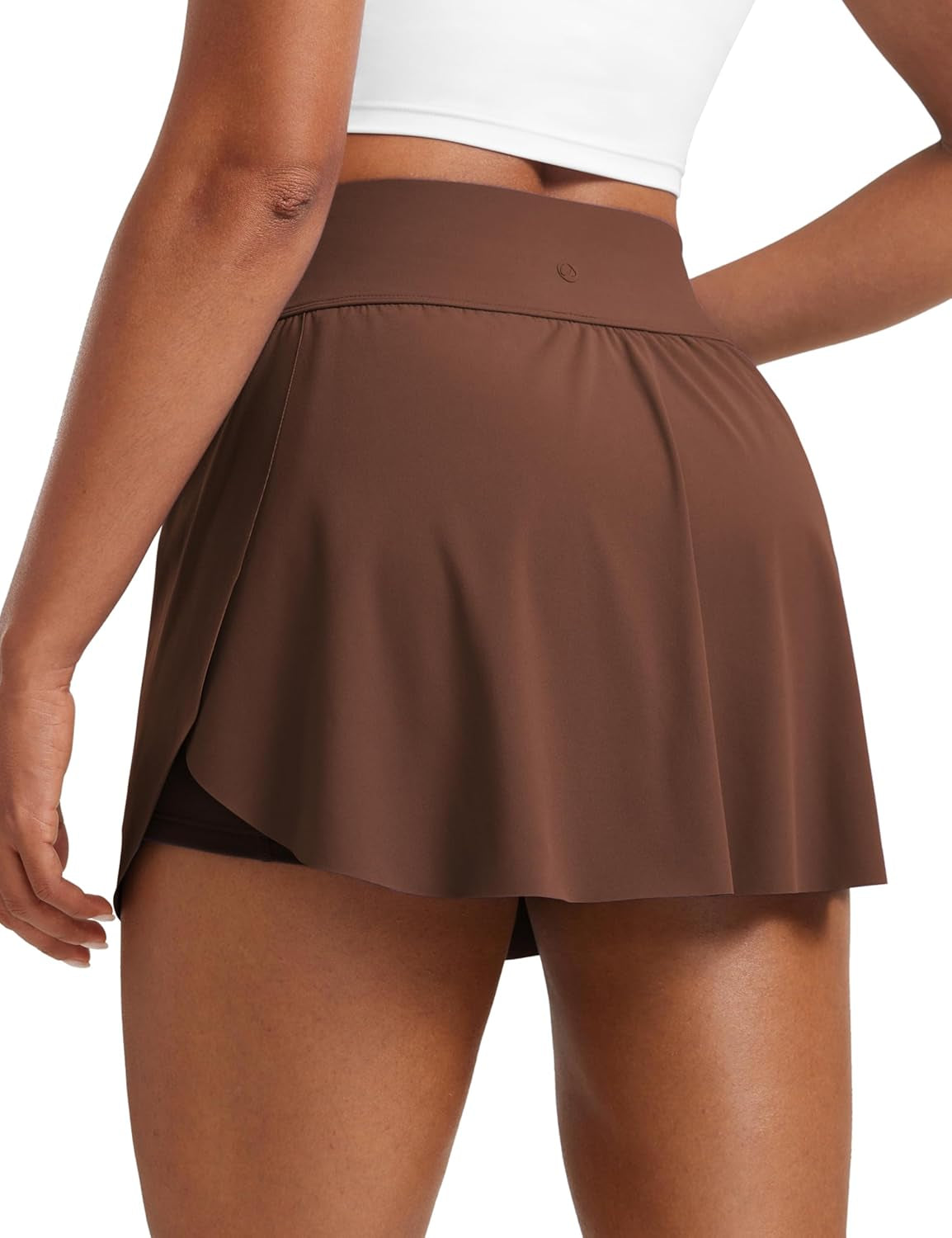 A Line High Rise Pocket Side Slit Skirt 14.5''