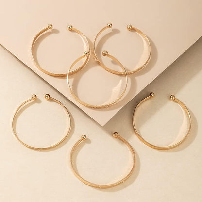 Women'S Stackable Gold Cuff Bangle Bracelets - Boho Retro Wide - Face Design with Graceful Temperament, Totem Embossed & Love Charm Sets, Ideal for Layered Styling and Festival Accessories