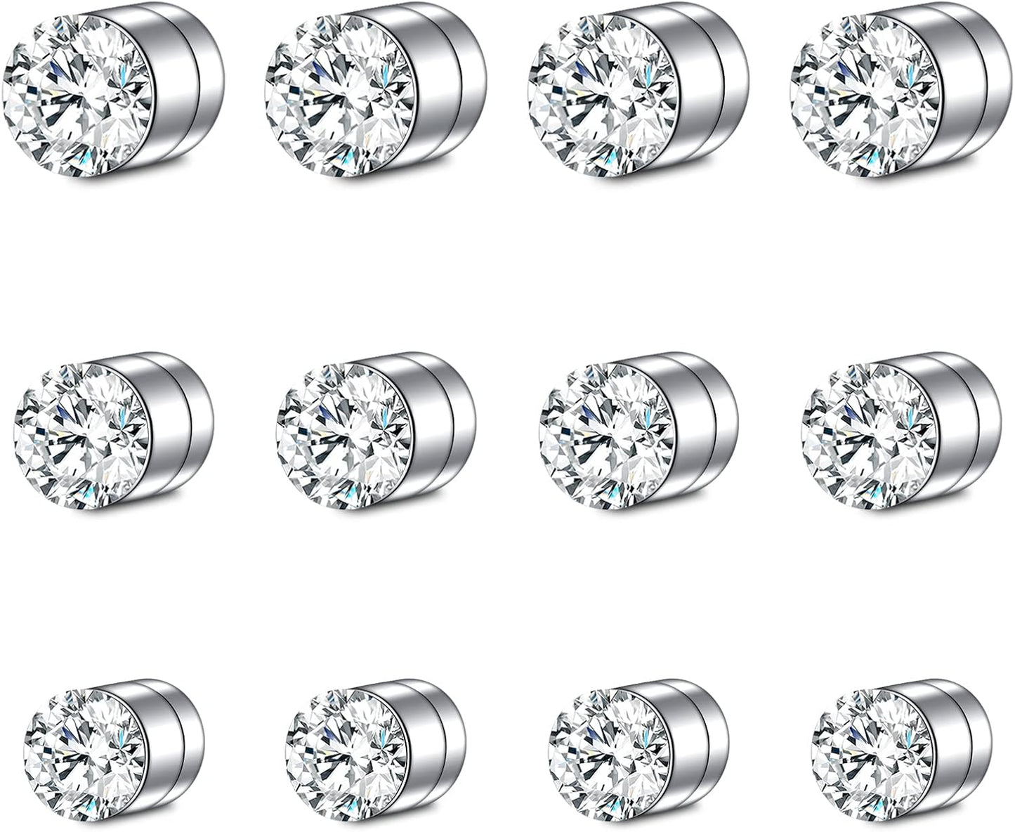 MODRSA Fake Nose Stud Ring - Magnetic, Tiny, Women'S