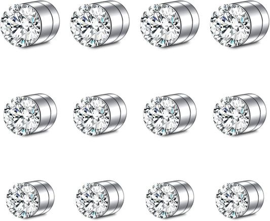 MODRSA Fake Nose Stud Ring - Magnetic, Tiny, Women'S