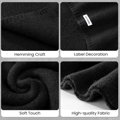 Trifabricy Winter Scarf for Women - Womens Warm Knit Scarf Soft Wrap for Cold Weather Winter Scarfs Fashion Solid Scarves