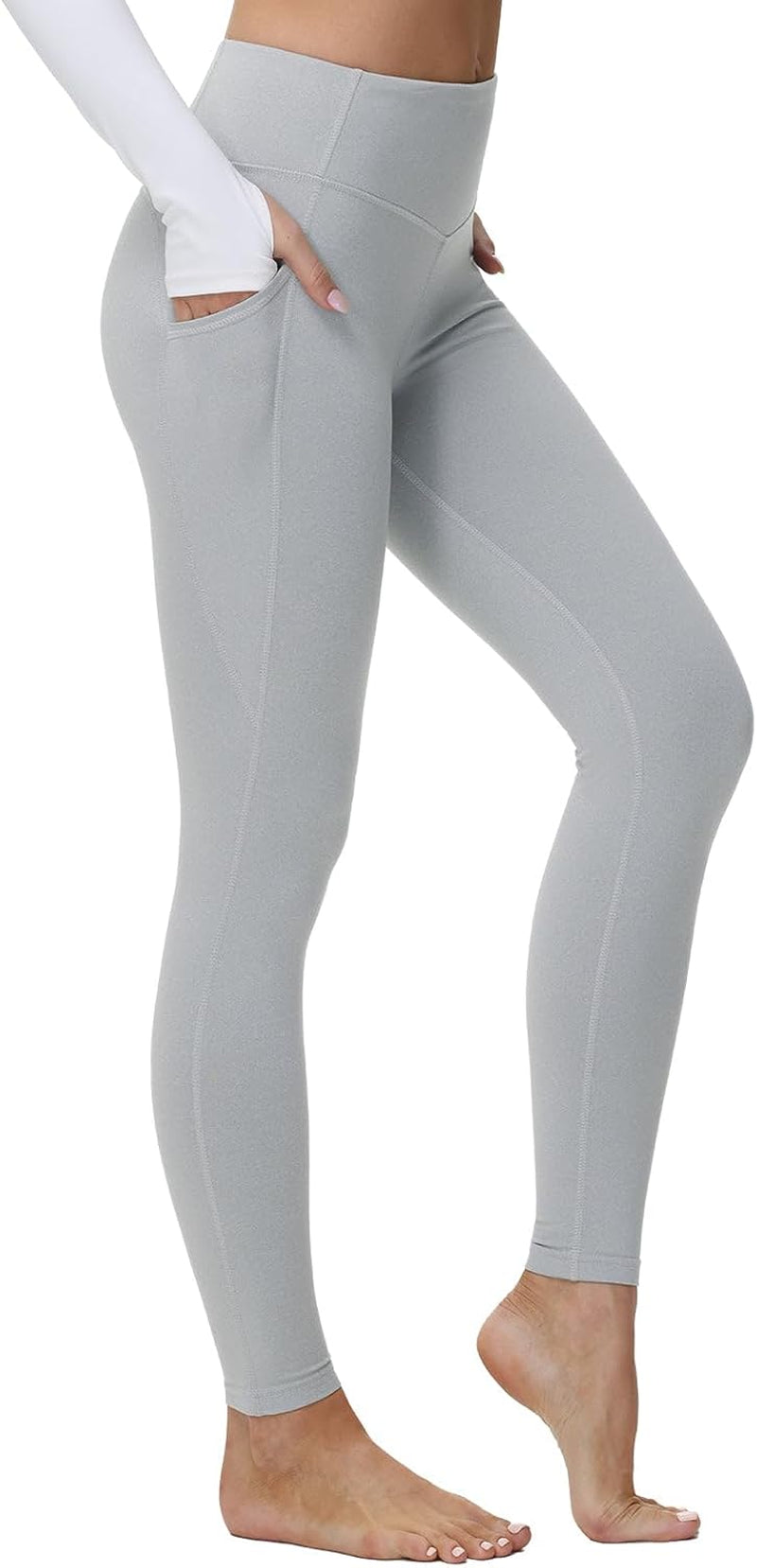 Baleaf Winter Clothing Women Leggings Fleece Lined Tights Thermal Warm Thick Cold Weather Gear 1 Pockets