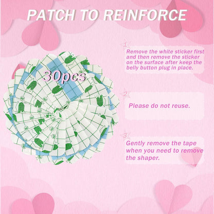 Medical grade belly button retainer for tummy tuck aftercare