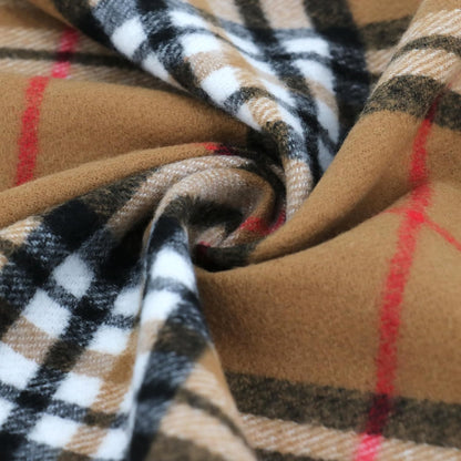 Plaid Scarf for Women Men, Lightweight Classic Tartan Tassel Scarves Fashion Warm Winter Chunky Scarf Cold Weather