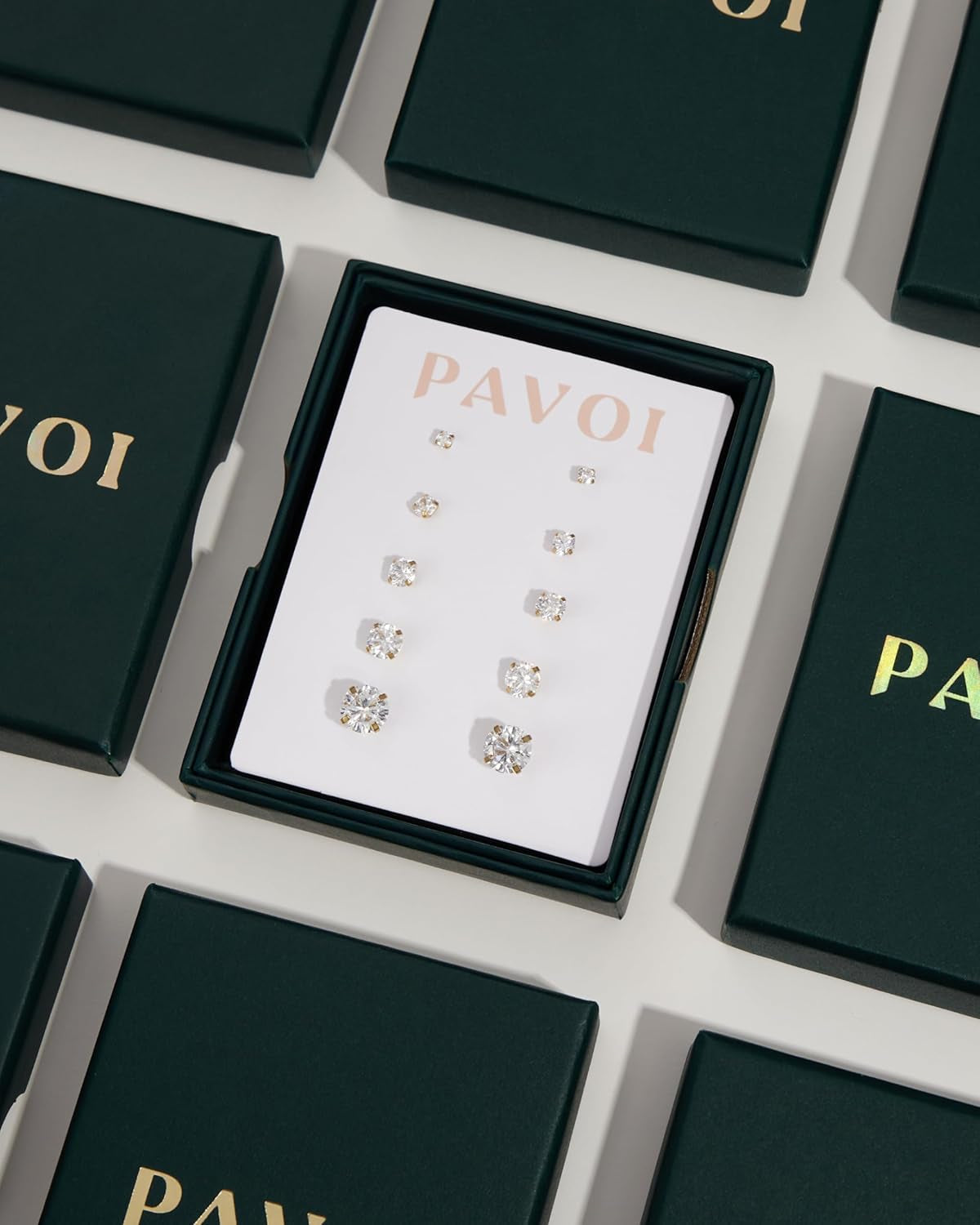 PAVOI 14K Gold Plated Cubic Zirconia Bangle Tennis Bracelets for Women | Classic Love Cuff Bangle Bracelets