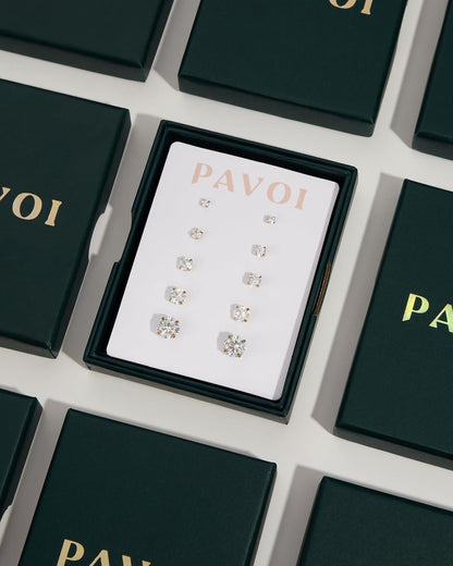 PAVOI 14K Gold Plated 3Mm Cubic Zirconia Classic Tennis Bracelet | Gold Bracelets for Women | Size 6.5-7.5 Inch