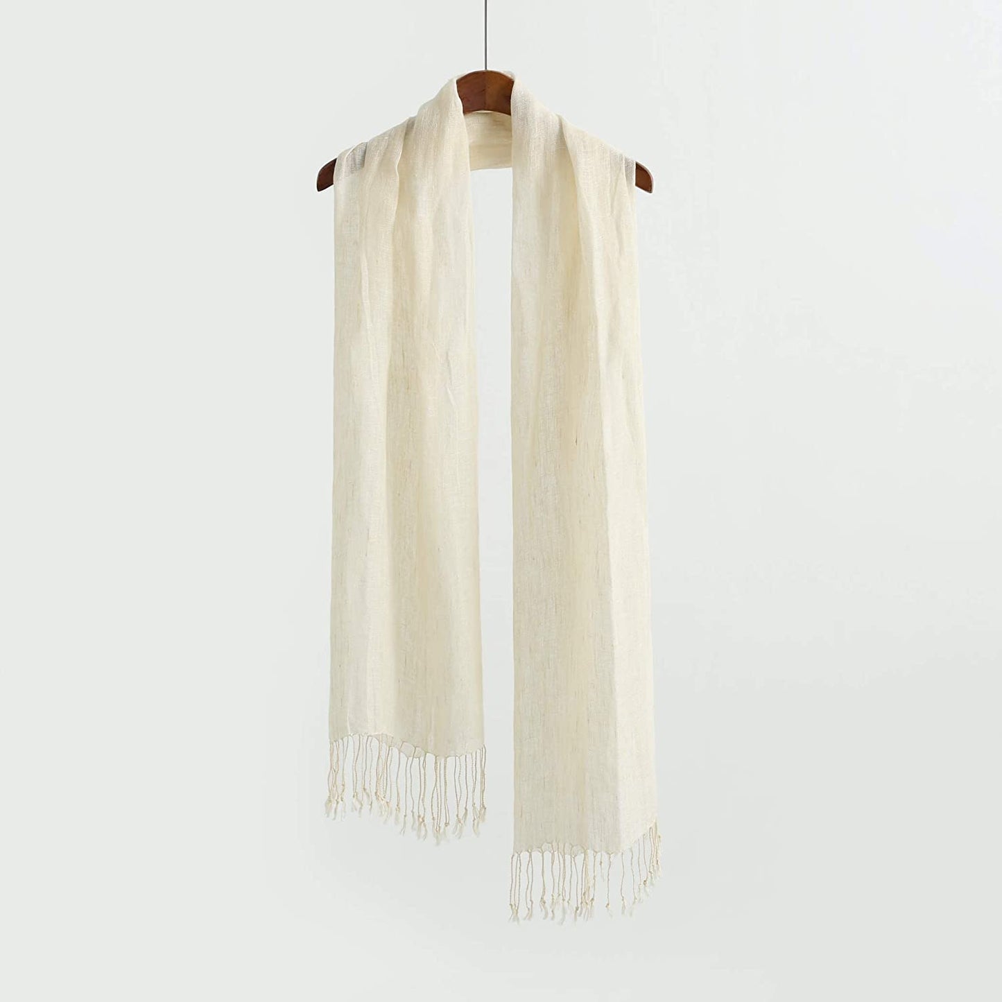 Jeelow Lightweight Summer Scarf Light Shawl Wrap Linen Feel Scarves for Men and Women Apparel & Accessories > Clothing Accessories > Scarves & Shawls Jeelow   