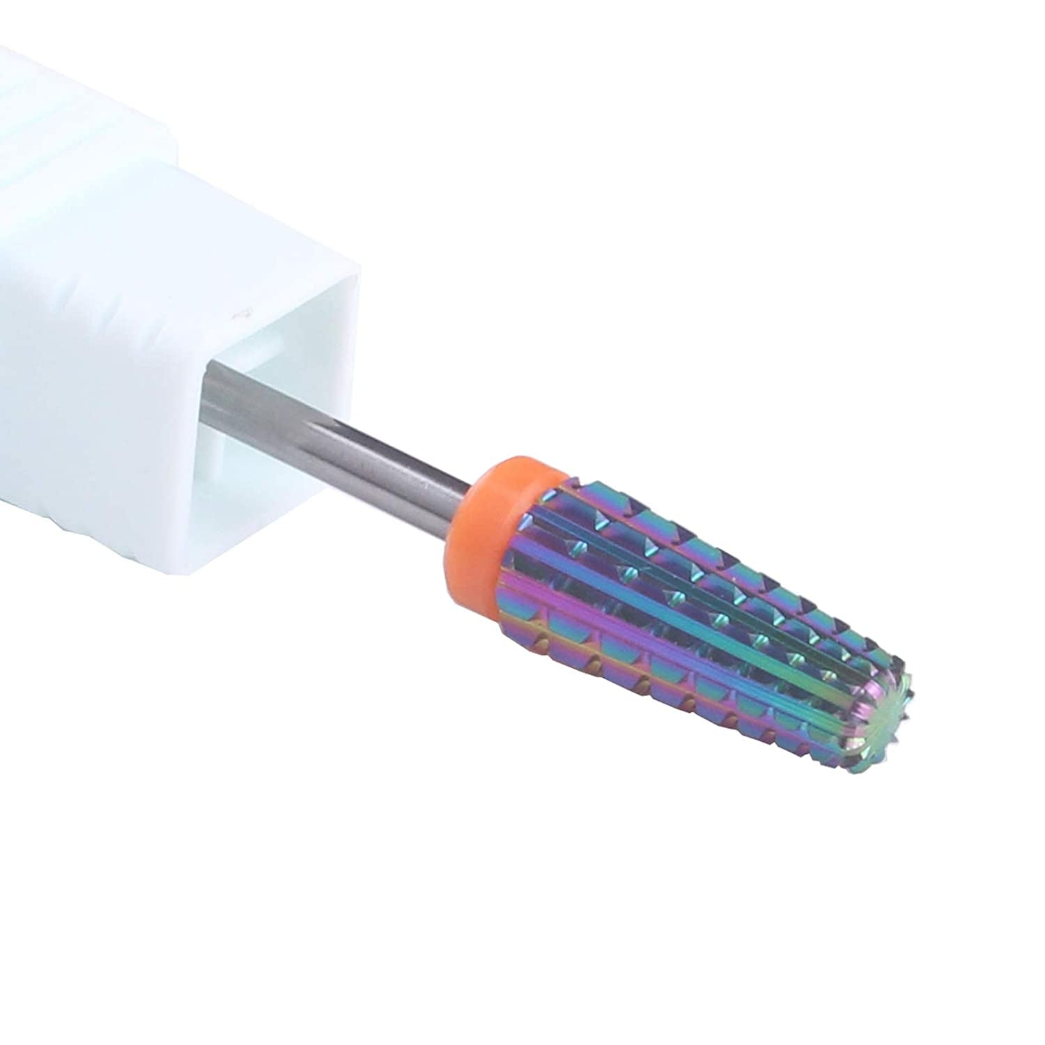 MZCMSL 5 in 1 Carbide Nail Bit - Fast Remove Acrylic or Gel,3/32 Shank Tapered Barrel Bit - Two Way Rotate Use for Both Left and Right Handed,Nail Tool (3Xc,Multicolor) Health & Beauty > Personal Care > Cosmetics > Cosmetic Tools > Nail Tools MZCMSL 2XC - 5 in 1  