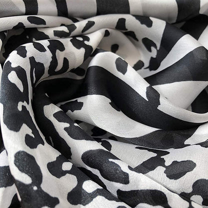 GERINLY Scarves - Animal Print Shawl Wraps Fashion Zebra Pattern Scarf for Women Apparel & Accessories > Clothing Accessories > Scarves & Shawls GERINLY   