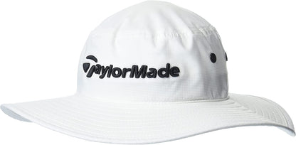 Taylormade Eyelet Bucket Hat Apparel & Accessories > Clothing Accessories > Hats TaylorMade Gray Large 