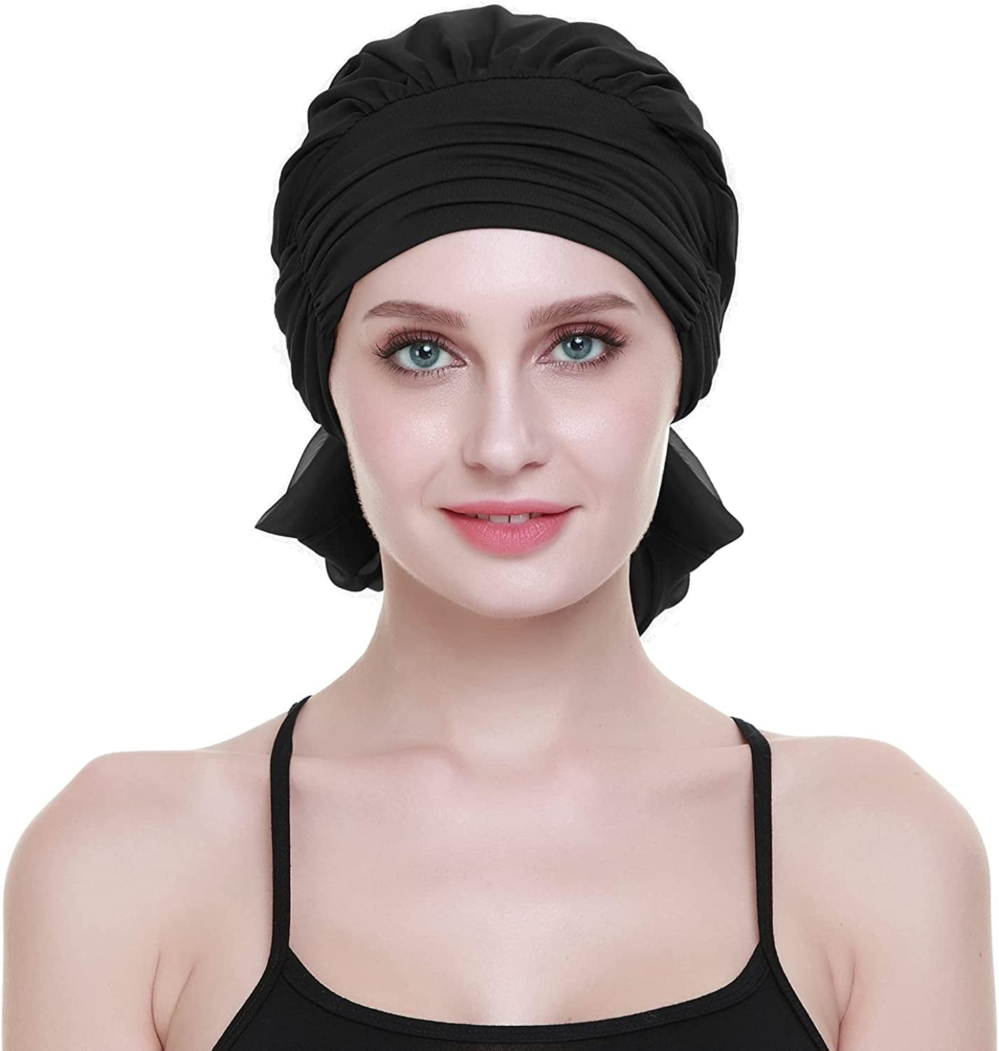 Chemo Headwear Headwrap Scarf Cancer Caps Gifts for Hair Loss Women Apparel & Accessories > Clothing Accessories > Bandanas & Headties FocusCare   