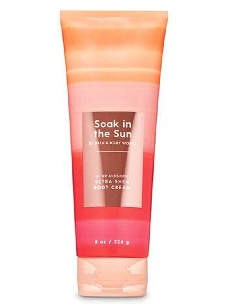 Bath and Body Works - SOAK in the SUN - PEACH SUNSET - Duo Gift Set - Body Cream and Fine Fragrance Mist - Full Size Health & Beauty > Personal Care > Cosmetics > Bath & Body Bath & Body Works   
