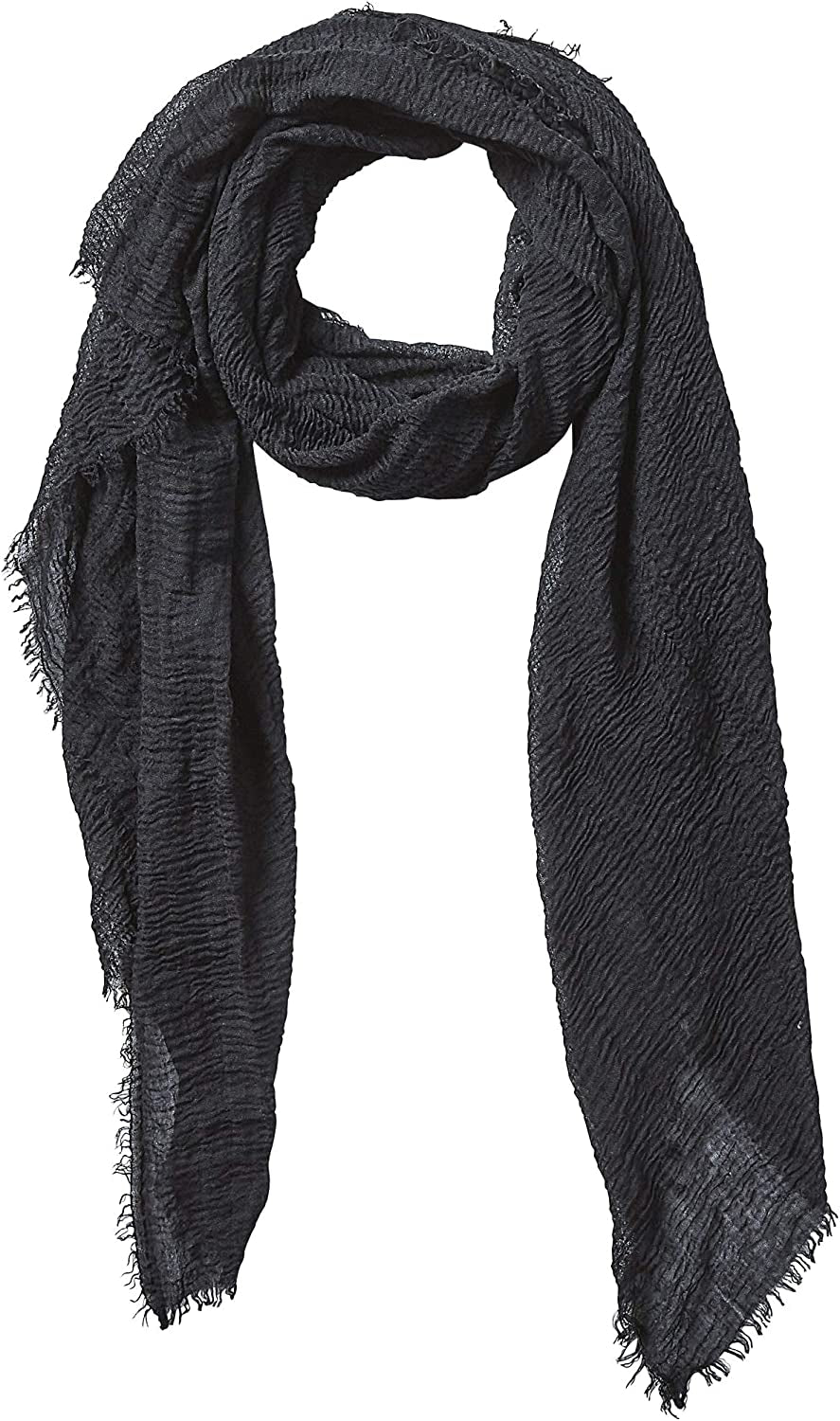 Hadley Wren Women'S Lightweight Summer Insect Shield Scarf Apparel & Accessories > Clothing Accessories > Scarves & Shawls Hadley Wren Classic Black  