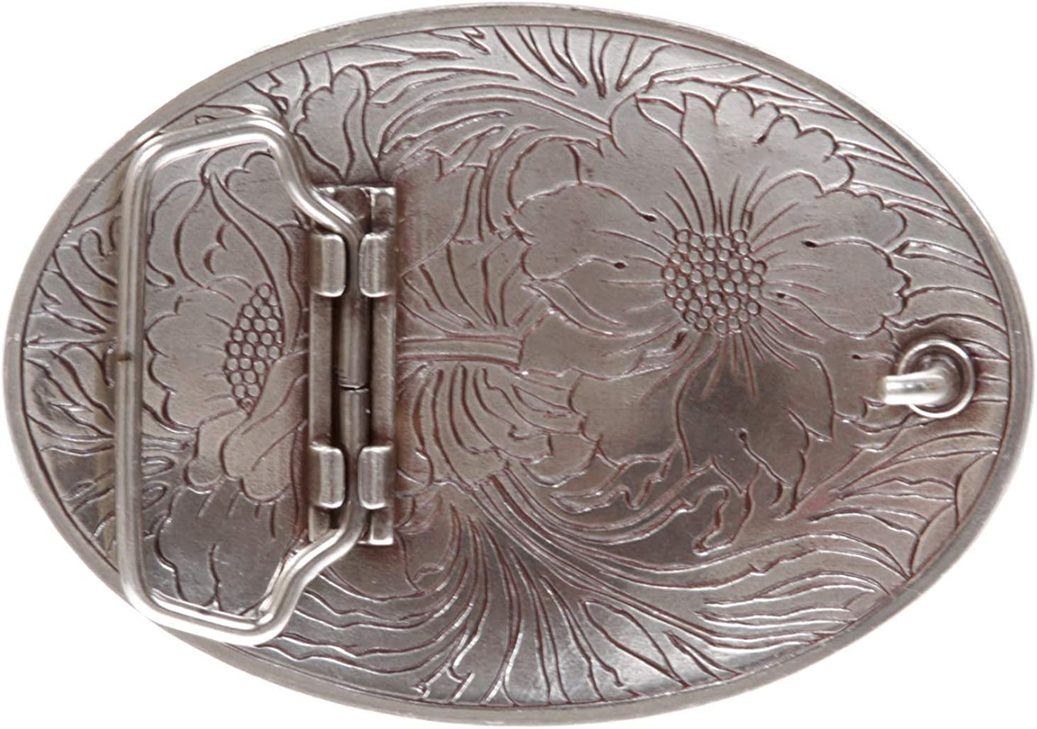 Oval Sunflower Engraving Belt Buckle Apparel & Accessories > Clothing Accessories > Belt Buckles beltiscool   