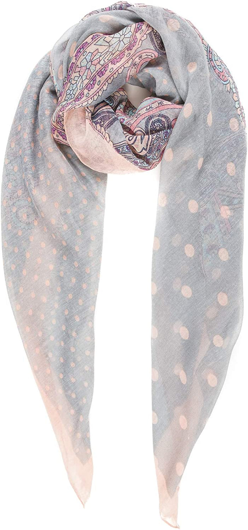 Scarf for Women Lightweight Geometric Fashion Spring Fall Winter Scarves Shawl Wraps Apparel & Accessories > Clothing Accessories > Scarves & Shawls MELIFLUOS DESIGNED IN SPAIN   