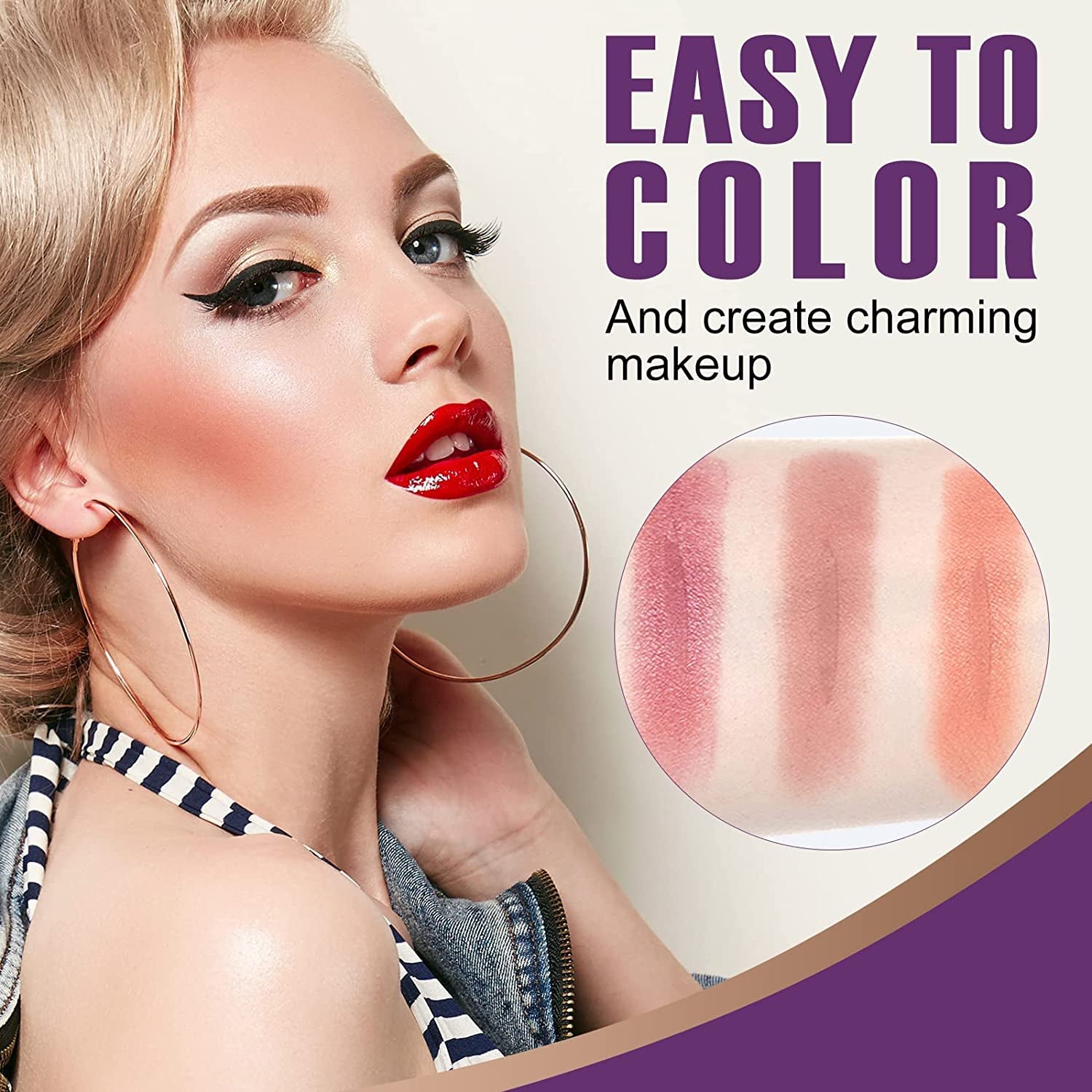 Eyelid Tape, Double Eyelid Stickers with Styling Glue, Big Eye Tools with Fork Rods & Tweezers, Breathable & Invisible,Instantly Enlarge the Eyes,Convenient for Makeup,Waterproof and Sweatproof Health & Beauty > Personal Care > Cosmetics > Cosmetic Tools > Makeup Tools Feulover   