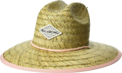 Billabong Women'S Classic Straw Tipton Sun Hat Apparel & Accessories > Clothing Accessories > Hats Billabong Peach Pit One Size 