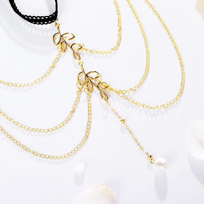 Snake Leg Chain for Women Thigh Chain for Girls Gold Snake Pendant Boho Body Chain for Beach Summer Holiday Apparel & Accessories > Jewelry > Body Jewelry HUASAI   