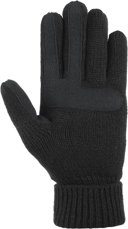 Isotoner Women'S Cable Knit Gloves with Touchscreen Palm Patches Apparel & Accessories > Clothing Accessories > Gloves & Mittens KYLIE MAX   