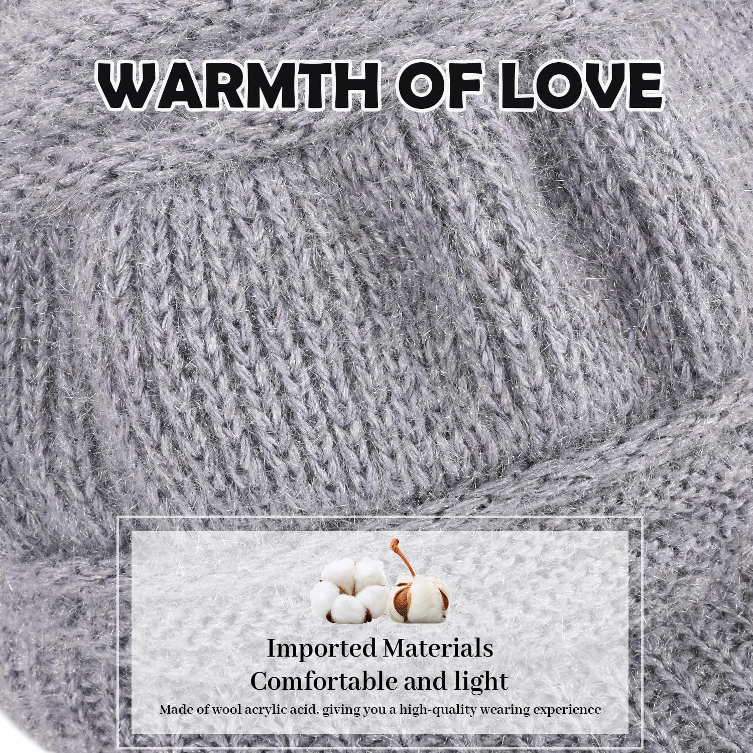 DANMY Women'S Winter Hat, Fleece Lined Womens Beanie Hat, Middle-Aged and Old Warm Earmuff Hat for Women Apparel & Accessories > Clothing Accessories > Hats DANMY   