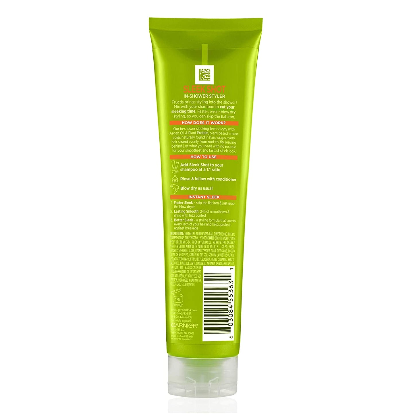 Garnier Hair Care Fructis Sleek Shot In-Shower Styler, 5.1 Fluid Ounce Health & Beauty > Personal Care > Hair Care Garnier   