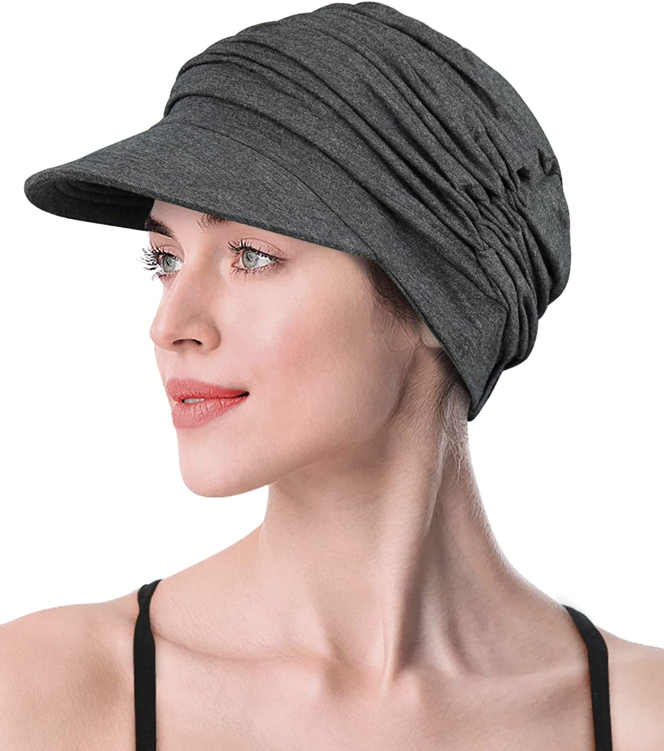 Soft Bamboo Baseball Cap for Women Apparel & Accessories > Clothing Accessories > Headwear Winitas Dark Health Gray 1 