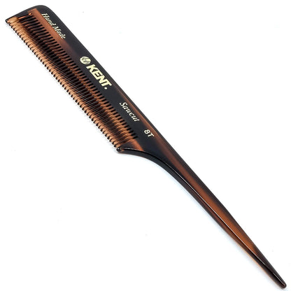 Kent 8T Rattail Combs for Hair Care and Style for Sectioning and Pick Care Kit Styling for Men and Women Parting Comb Rat Tail Comb/Kent Hair Comb Fine Tooth Health & Beauty > Personal Care > Hair Care KENT Pack of 1  