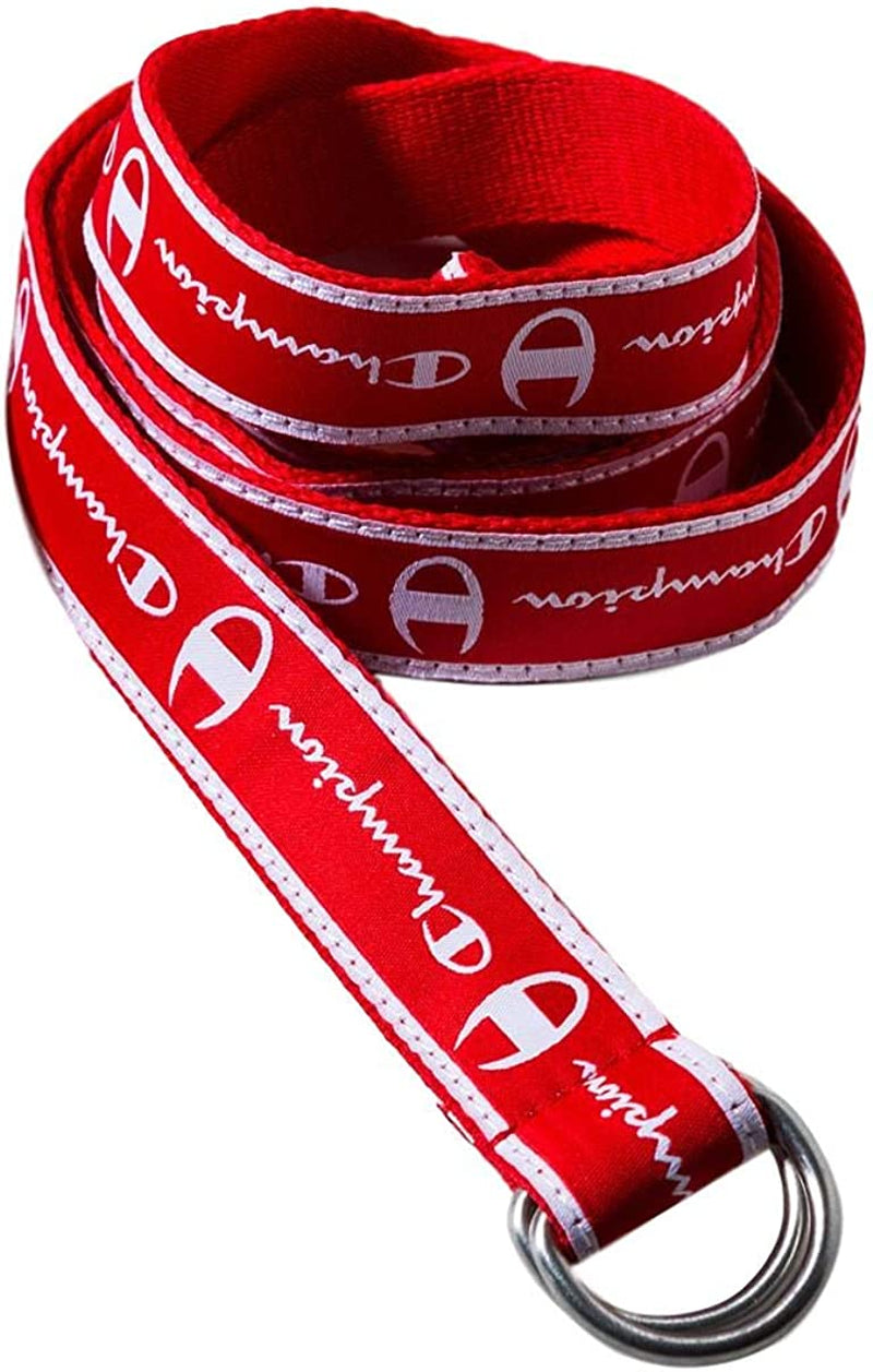 CHAMPION Unisex Cadet D Ring Belt Apparel & Accessories > Clothing Accessories > Belts Champion Medium Red One Size 