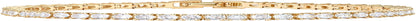 PAVOI 14K Gold Plated 3Mm Cubic Zirconia Classic Tennis Bracelet | Gold Bracelets for Women | Size 6.5-7.5 Inch Apparel & Accessories > Jewelry > Bracelets PAVOI Yellow Plated 7 Inches 