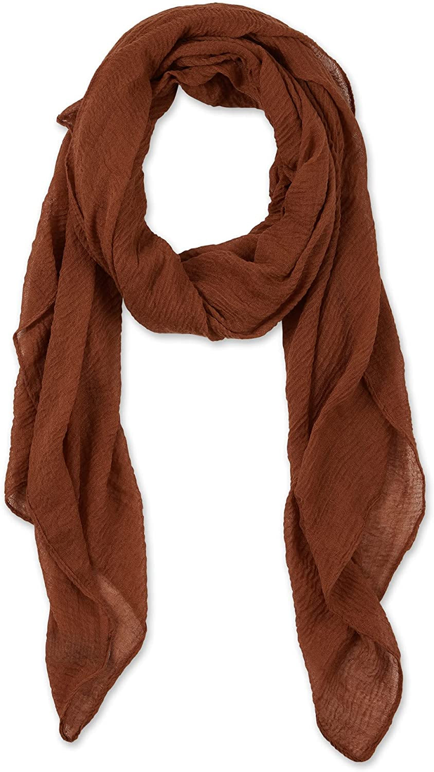 Hadley Wren Women'S Lightweight Summer Insect Shield Scarf Apparel & Accessories > Clothing Accessories > Scarves & Shawls Hadley Wren Terracotta  