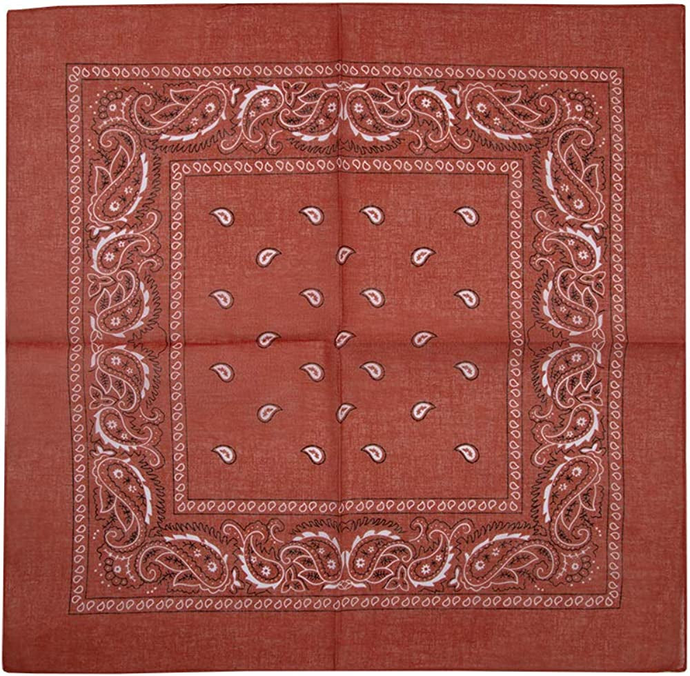 Lightweight Multicolored Cotton Bandana 12 Pack Apparel & Accessories > Clothing Accessories > Headwear Bioworld   