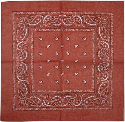 Lightweight Multicolored Cotton Bandana 12 Pack Apparel & Accessories > Clothing Accessories > Headwear Bioworld   