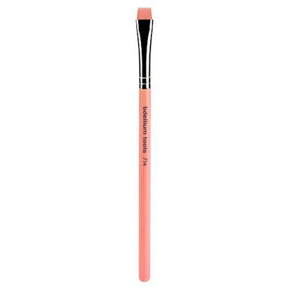 Bdellium Tools Professional Makeup Brush Studio Series - Flat Eye Definer 714 Health & Beauty > Personal Care > Cosmetics > Cosmetic Tools > Makeup Tools BDELLIUM TOOLS Pink 1 Count (Pack of 1) 