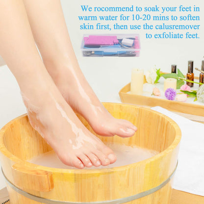 EAONE Professional Pedicure Tools Set, 20 in 1 Foot Files Callus Remover for Feet, Stainless Steel Foot Scrubber Rasp Heel Dead Skin Removal Pedicure Kit for Women and Men Foot Care at Home and Salon Health & Beauty > Personal Care > Foot Care EAONE   