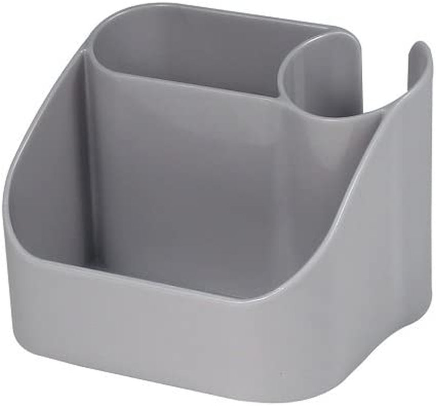 Spectrum Diversified Contour Dryer & Beauty Accessory Hair Care Caddy, Countertop Beauty, Blow Dryer Storage & Hair Styling Tool Organization, Clear Health & Beauty > Personal Care > Hair Care Spectrum Diversified Silver Hair Caddy 