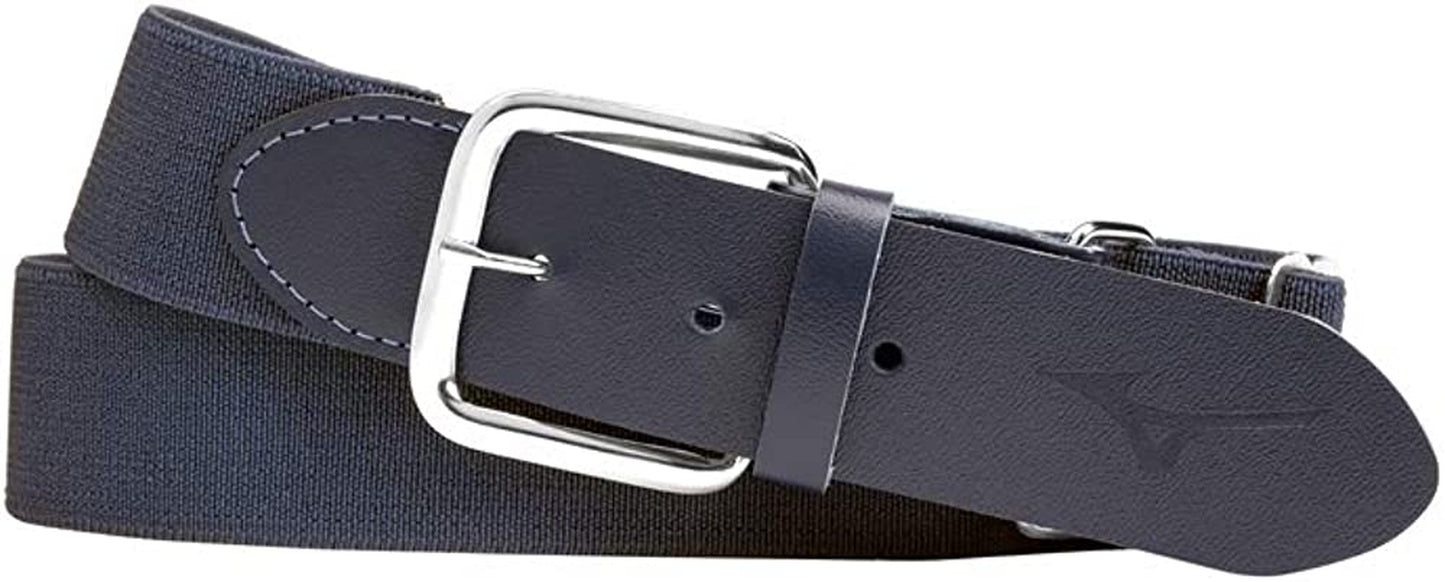 Mizuno Classic Elastic Baseball/Softball Belt | Youth and Adult Apparel & Accessories > Clothing Accessories > Belts Mizuno Charcoal Adult OSFM 