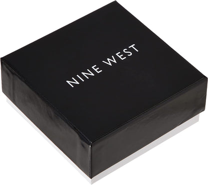 NINE WEST Women'S Silvertone Crystal Pave Heart Stretch Bracelet Apparel & Accessories > Jewelry > Bracelets NINE WEST   