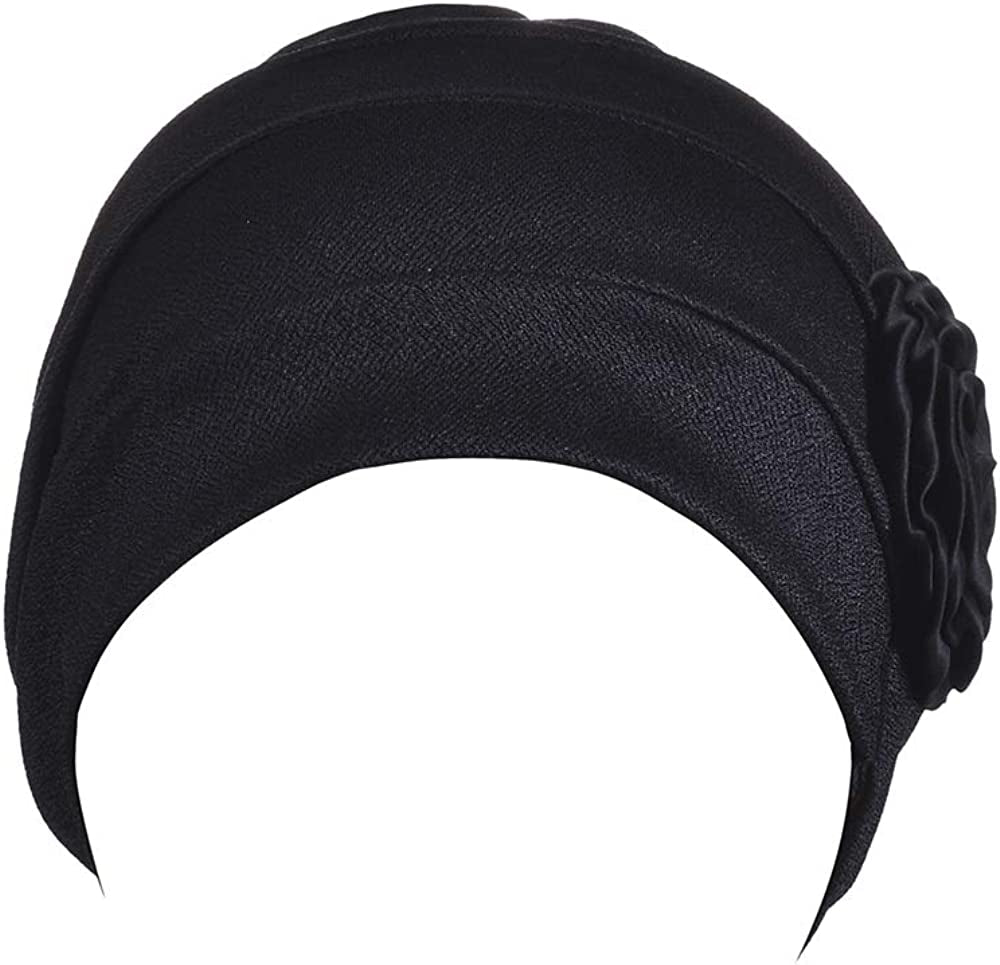Chemo Headwear Turban Head Wrap Flower Beanie Scarf Cap Hair Loss Hat for Cancer Apparel & Accessories > Clothing Accessories > Headwear LUFUTE   